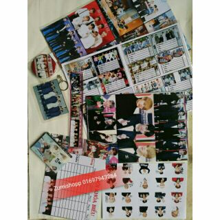 Combo đồ dùng học tập BTS