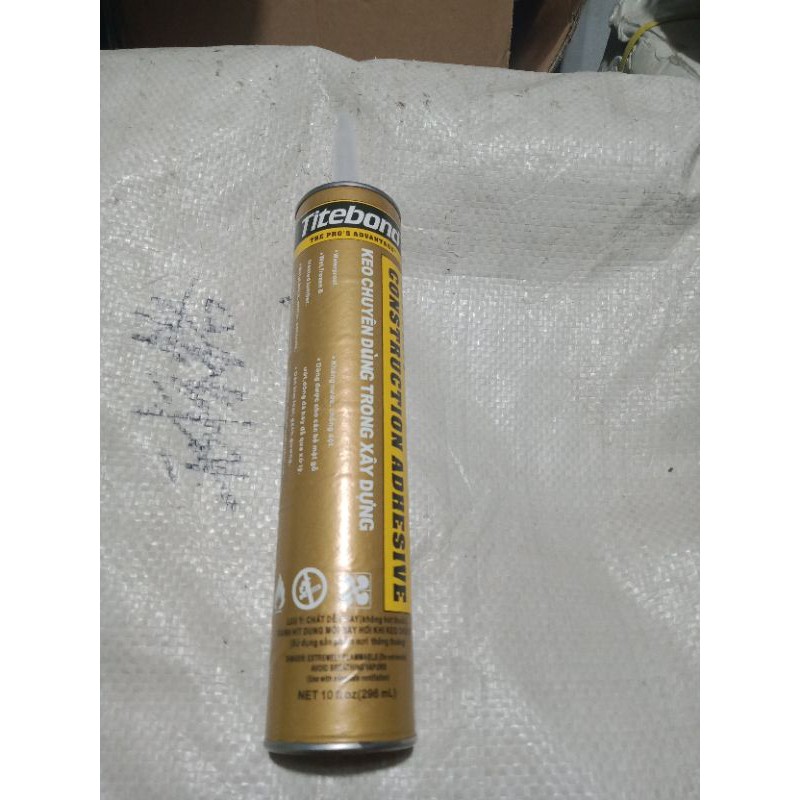 keo titebond keo ghép vật liệu:kim loại,gỗ,nhôm,bê tông,...Titebond xây dựng