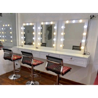  Gương đèn Led để bàn trang điểm Gương bàn make up chuyên nghiệp 