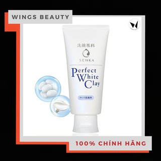 SENKA - Sữa rửa mặt đất sét Perfect White Clay 120g