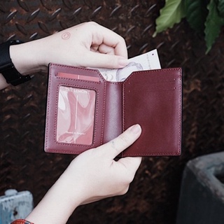 VÍ NỮ LEMONT DÁNG ĐỨNG - ĐỎ RƯỢU