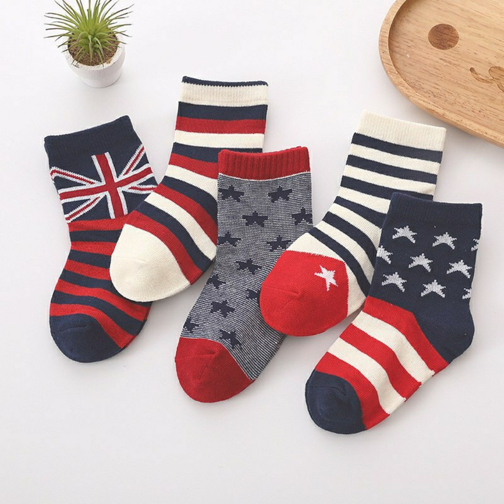 Set 5 đôi tất Kid Sock điều hòa cho bé