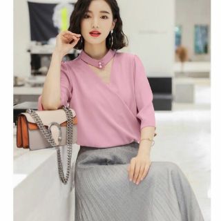 ÁO ĐẮP CHÉO CỔ DÂY TRÒN