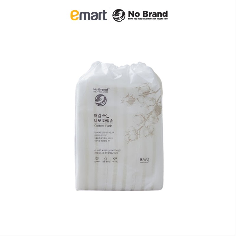 Bông Tẩy Trang Cotton No Brand 240 Miếng - Emart VN