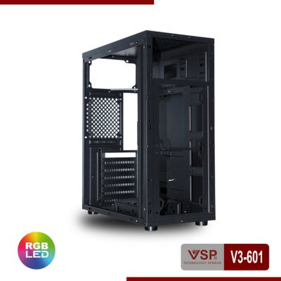 Vỏ Case Máy Tính VSP V3-601B Đen