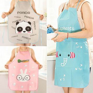 Tạp dề chống thấm loại mỏng 50*70 cm Cute Dễ Thương