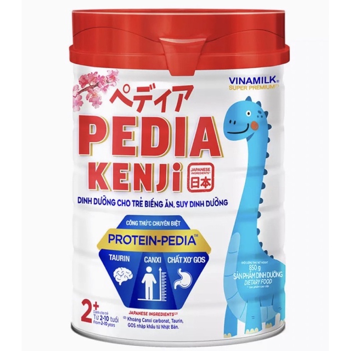 Sữa Pedia Kenji 2+ 850g