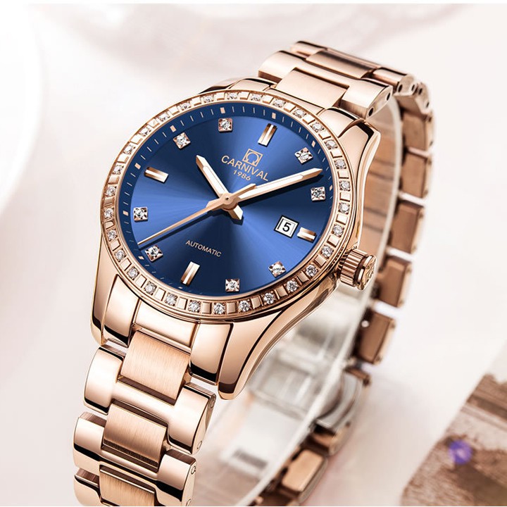 Đồng hồ nữ máy Automatic, kính sapphire L68502.101.414 - DHN1805