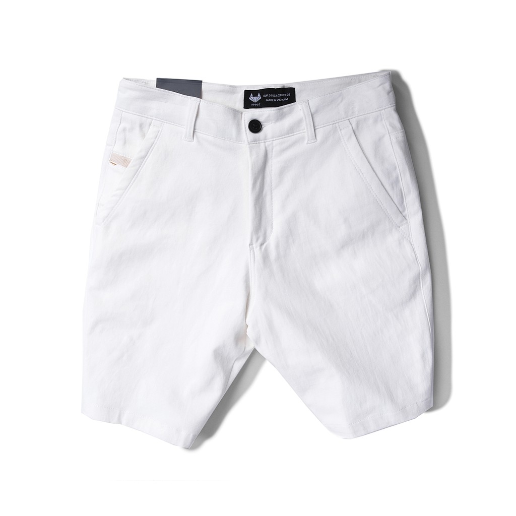 Quần short kaki nam nhấn túi 6M chất vải kaki co giãn tốt HEBOZ 00000650
