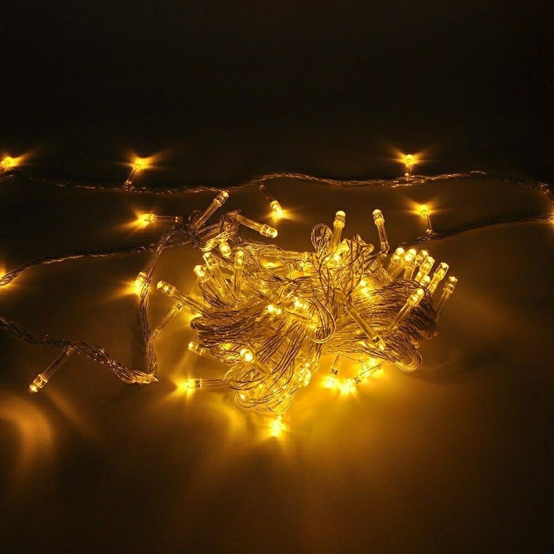 Dây đèn LED dài 10m màu vàng nắng | BigBuy360 - bigbuy360.vn