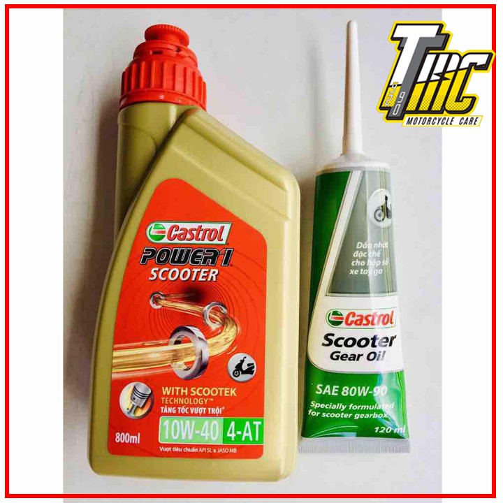 Nhớt  Castrol Power 1 Scooter (1lít)