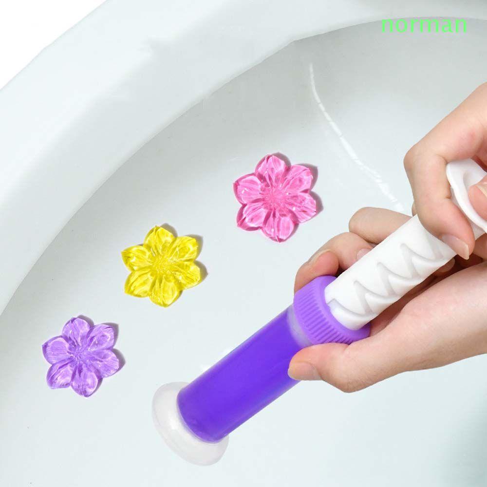 Gel thơm khử mùi nhà tắm/ nhà vệ sinh tạo hình hoa