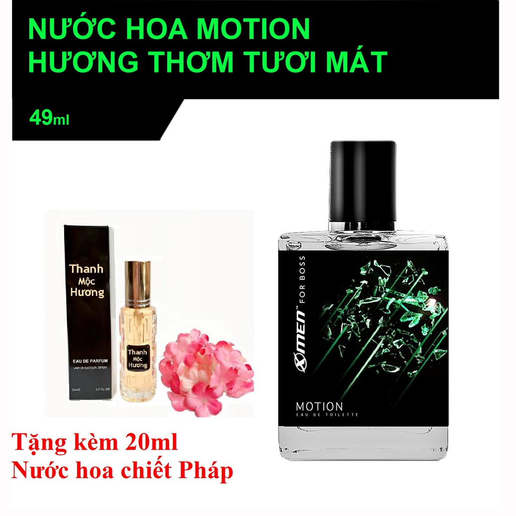 Nước hoa Xmen boss Luxury/Motion/Intense mẫu 2021