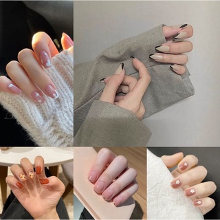 [Hàng mới về] 24 móng giả R161-R180 kiểu dáng ngắn kèm keo DIY