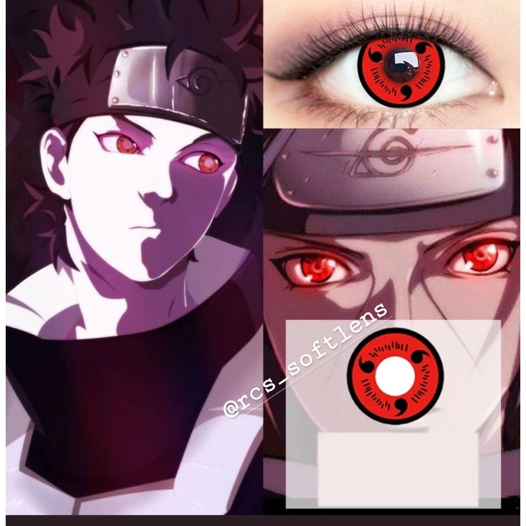 Bộ Đồ Hóa Trang Nhân Vật Naruto Sharingan Mangekyou Uchiha Itachi Kakashi Sasuke