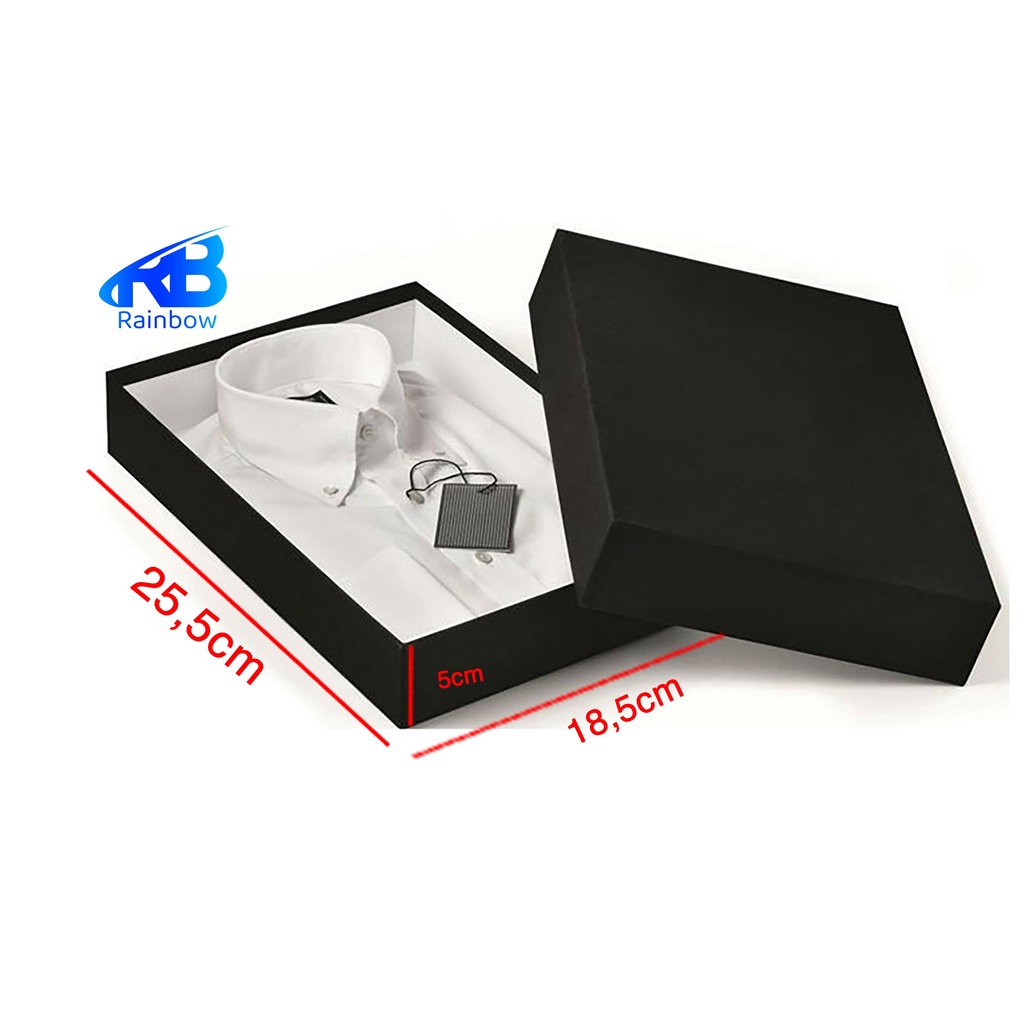 HỘP GIẤY ĐỰNG QUẦN ÁO SIZE 25.5X18.5X5CM