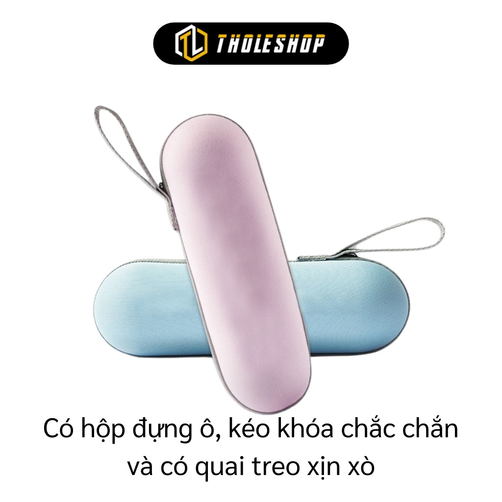 Dù Gấp Gọn - Ô Dù Cầm Tay Mini Đi Mưa, Nắng Chống Tia UV Kèm Hộp Tiện Dụng Bỏ Túi 7915