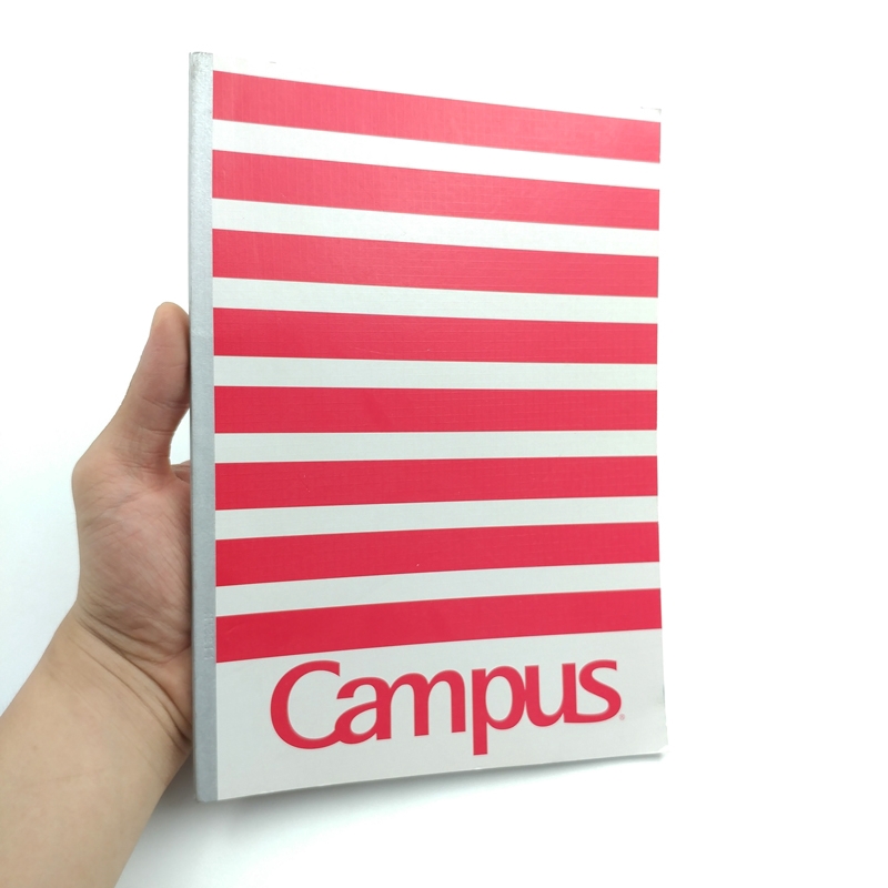 Vở Repete Kẻ Ngang 80 Trang ĐL 70g/m2 - Campus NB-BREP80 - Màu Đỏ