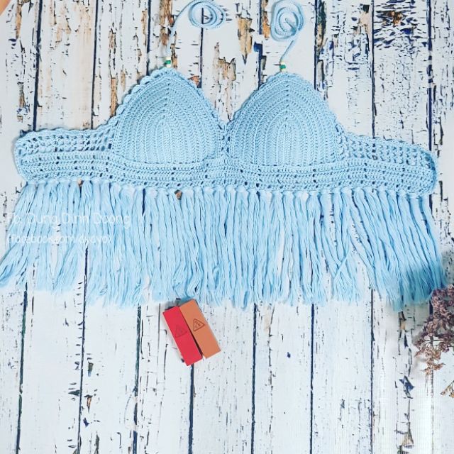 Bikini len sợi handmade