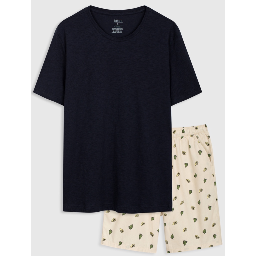 Bộ mặc nhà nam in to CANIFA 8LS19S002