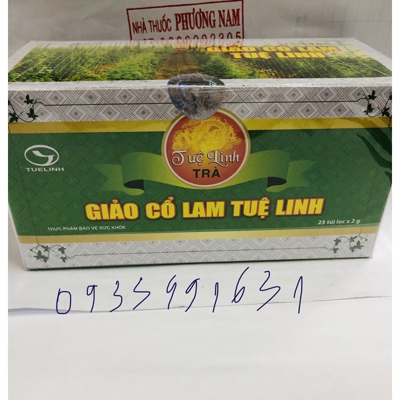 Trà Giảo Cổ Lam TUỆ LINH-Hộp 25 gói