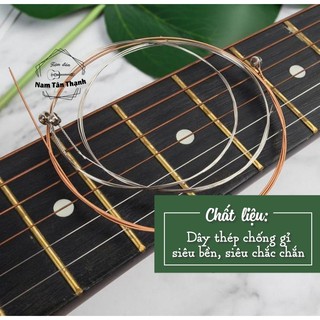 Dây lẻ cho Đàn GUITAR Acoustic [ TẶNG PICK FENDER ] ( đọc mô tả )