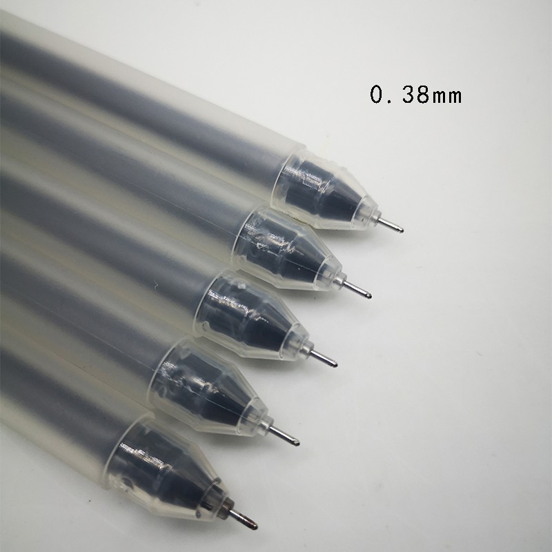 Bút Bi Mực Đen/Đỏ/Xanh Ngòi 0.5mm Dành Cho Học Sinh