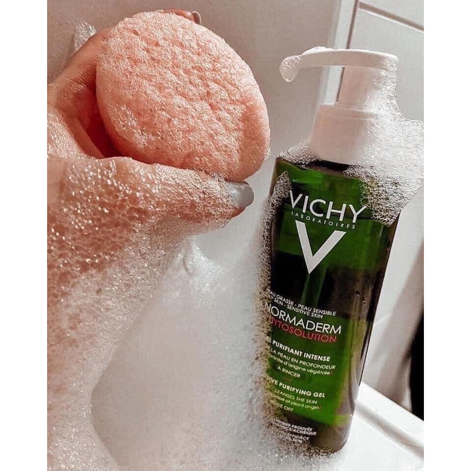 SỮA RỬA MẶT GIÚP GIẢM MỤN, GIẢM TIẾT DẦU, SE KHÍT LỖ CHÂN LÔNG VICHY NORMADERM GEL | BigBuy360 - bigbuy360.vn
