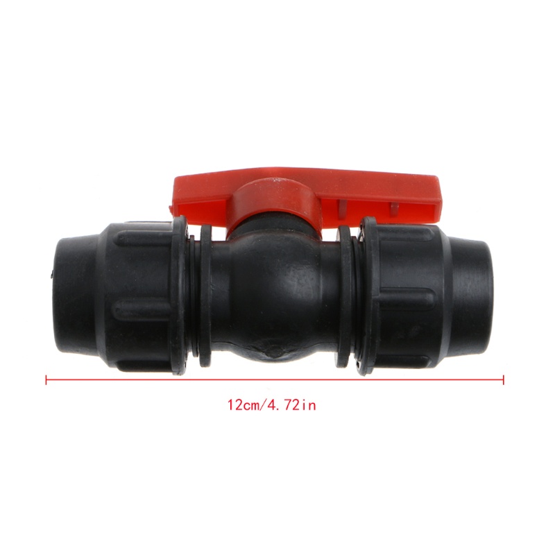 Van nối ống nước bằng nhựa PE 20mm/25mm/30mm