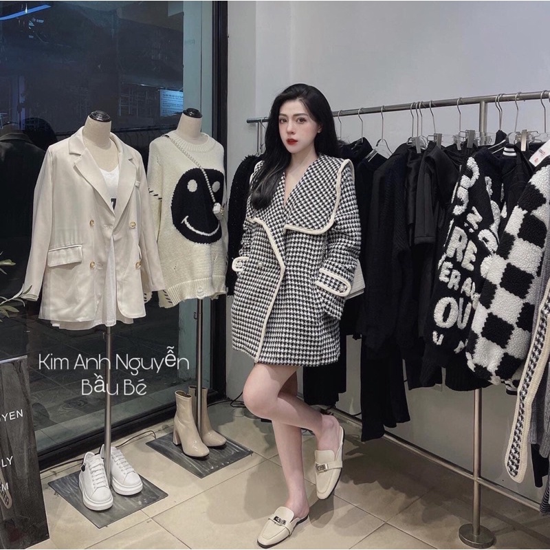 Áo Dạ Ép Hai Lớp Nữ Hàng Quảng Châu Cao Cấp | BigBuy360 - bigbuy360.vn