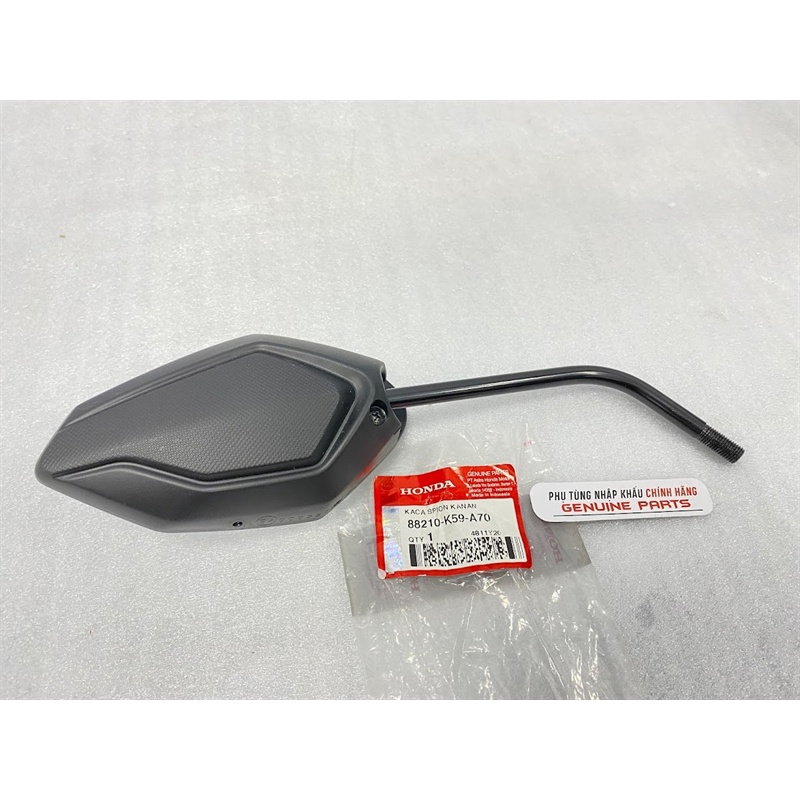 Kính hậu VARIO CLICK 2018 2021 chính hãng Honda Indo, Gương chiếu hậu 88220K59A70 / 88210K59A70