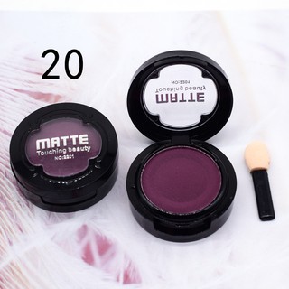 Phấn Mắt Đơn Sắc Màu Lì / Cam / Đỏ / Xanh Dương / Xanh Lá / Tím / Đen Thời Trang