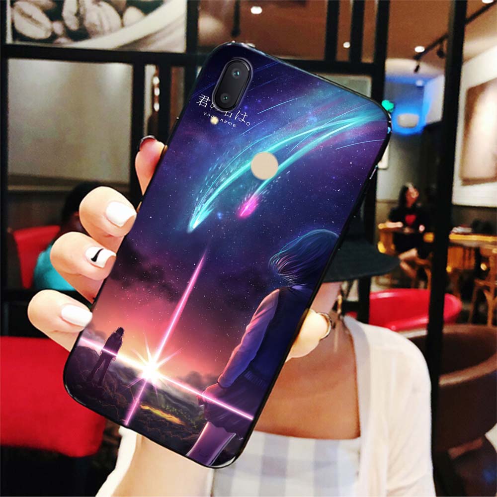 Ốp Lưng Tpu Mềm In Hình Anime Your Name Cho Redmi 6 Pro 6a 7 7a 8 8a 9 9a 9c