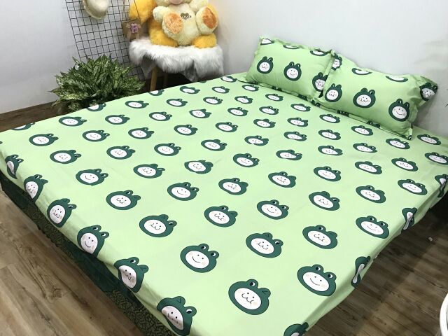 Set ga gối, gối ôm Poly Cotton (chat chọn mẫu)