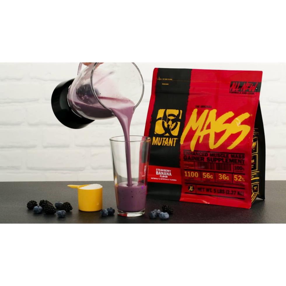 [GIÁ TỐT NHẨT] MUTANT MASS 5LBS 2.3KG| Sữa Dinh Dưỡng Tăng cân Nhanh