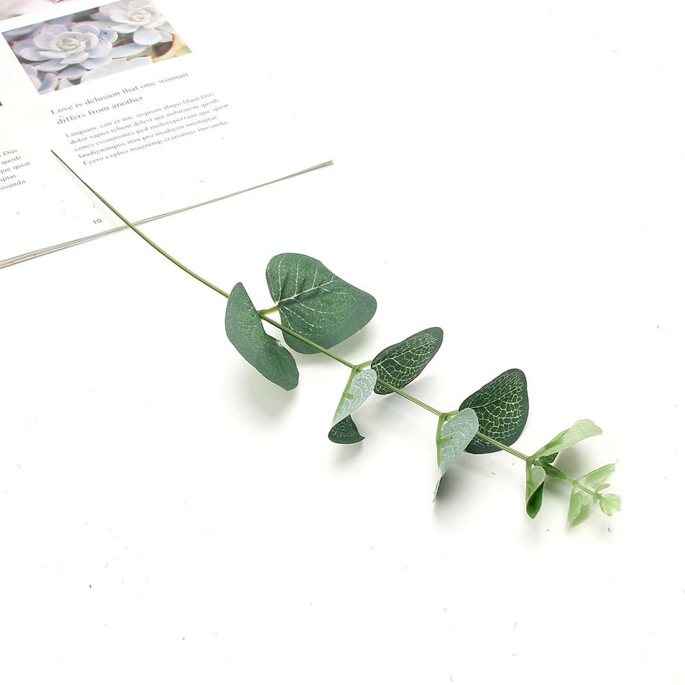 Set 10 nhánh cây lá giả kiểu dáng đẹp mắt dùng trang trí giáng sinh/đám cưới