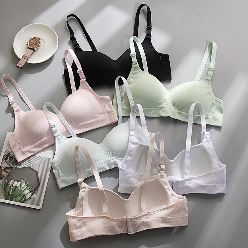 Áo ngực nữ sinh không gọng NuciFera_AL26 đệm mỏng mặc mát, bralette nữ sinh trung học