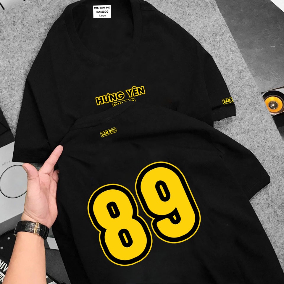 Áo Thun HƯNG YÊN Unisex Áo Phông HƯNG YÊN BamBoo 89 HƯNG YÊN CHÀO CÁO ANH EM NHÁ