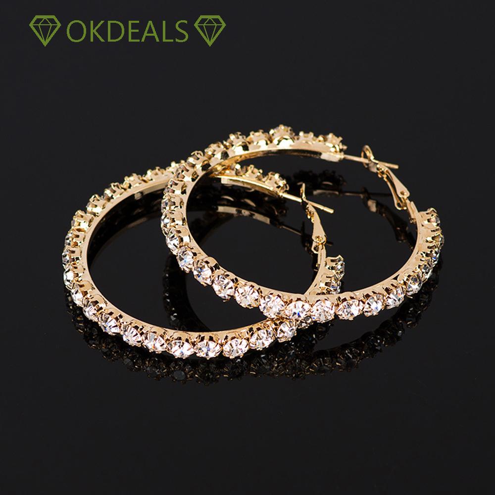 Cho Nữ Khuyên Tai Tròn Mạ