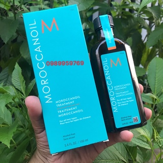 Tinh dầu dưỡng phục hồi tóc hư tổn khô xơ Moroccanoil Treatment Oil 100ml