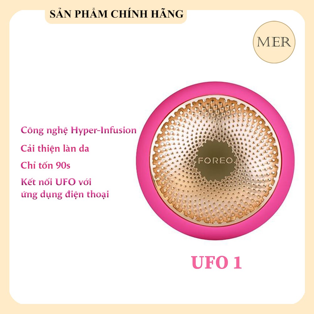 Máy đắp mặt nạ thần thánh Foreo UFO 1 | BẢO HÀNH CHÍNH HÃNG 2 NĂM