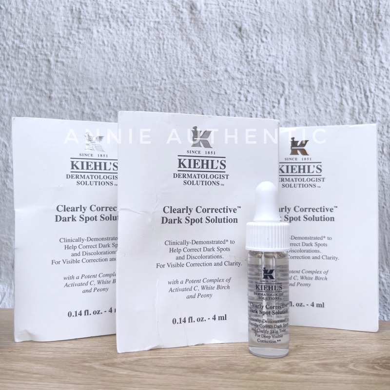 Serum làm sáng mờ thâm Kiehl's Clearly Corrective Dark Spot Solution mini 4ml