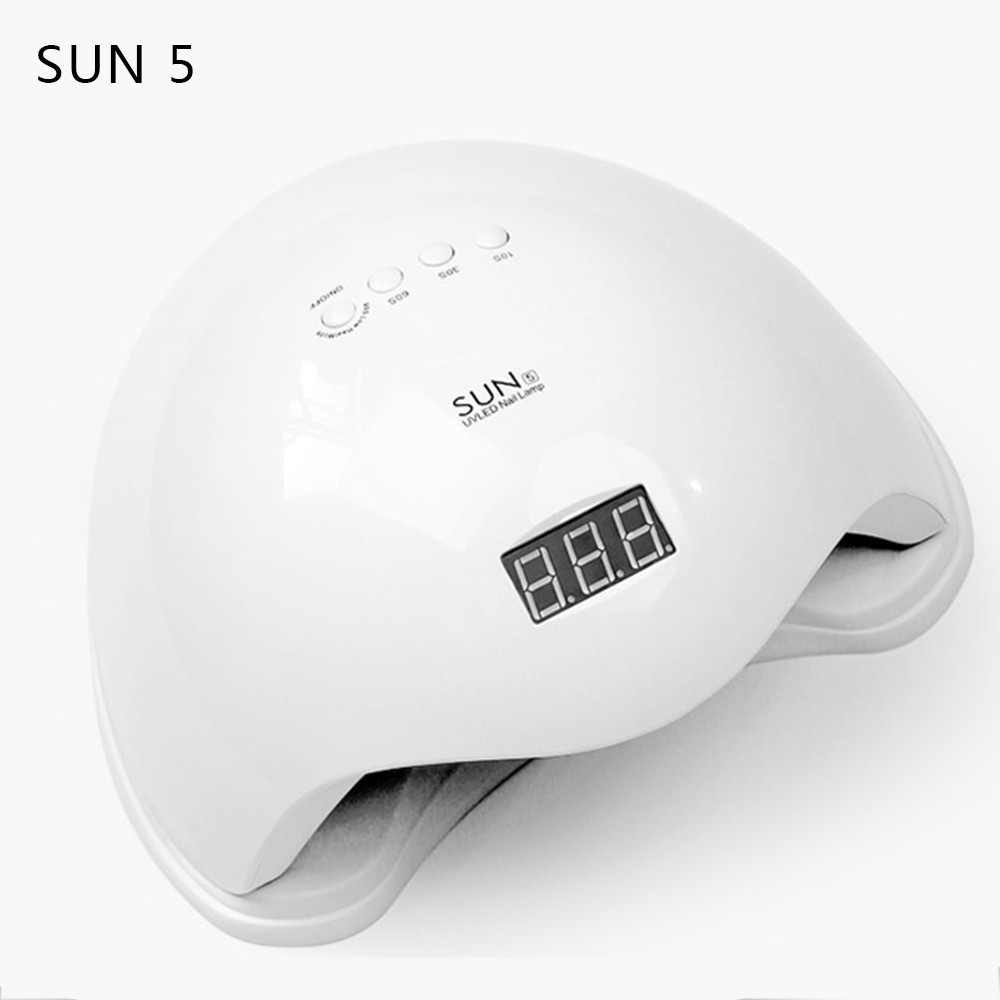 [ Chính Hãng ] Máy Hơ Gel Sun 5 Làm Móng, Bền Đẹp 48W UV/LED