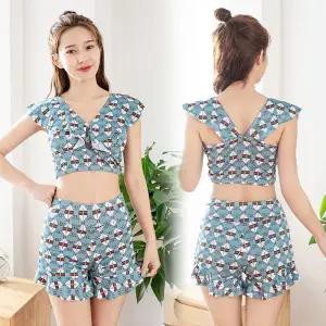 Women's two-piece swimsuit cover belly slimming fashion swimwear | BigBuy360 - bigbuy360.vn