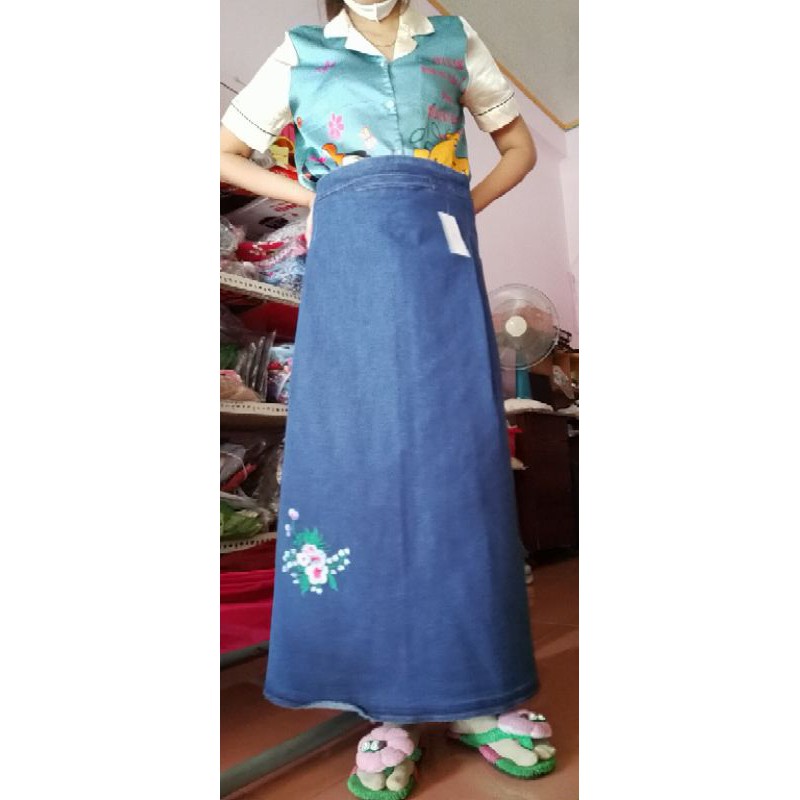 Váy chống nắng jean | BigBuy360 - bigbuy360.vn