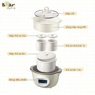 Nồi Nấu Cháo Bear ( Quốc Tế )