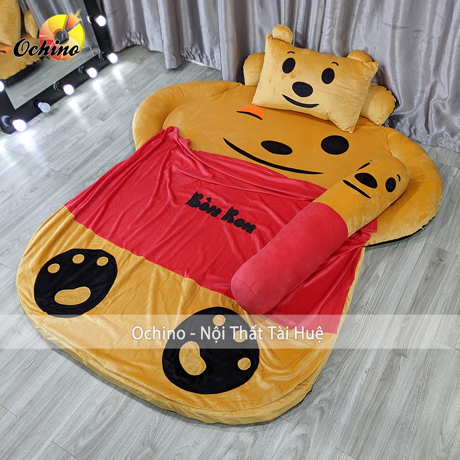 Giường Hình Thú Cho Bé, Nệm Ngủ Hình Thú Handmade Cao Cấp Size 1M4-2M( Ảnh Thật Shop Chụp)