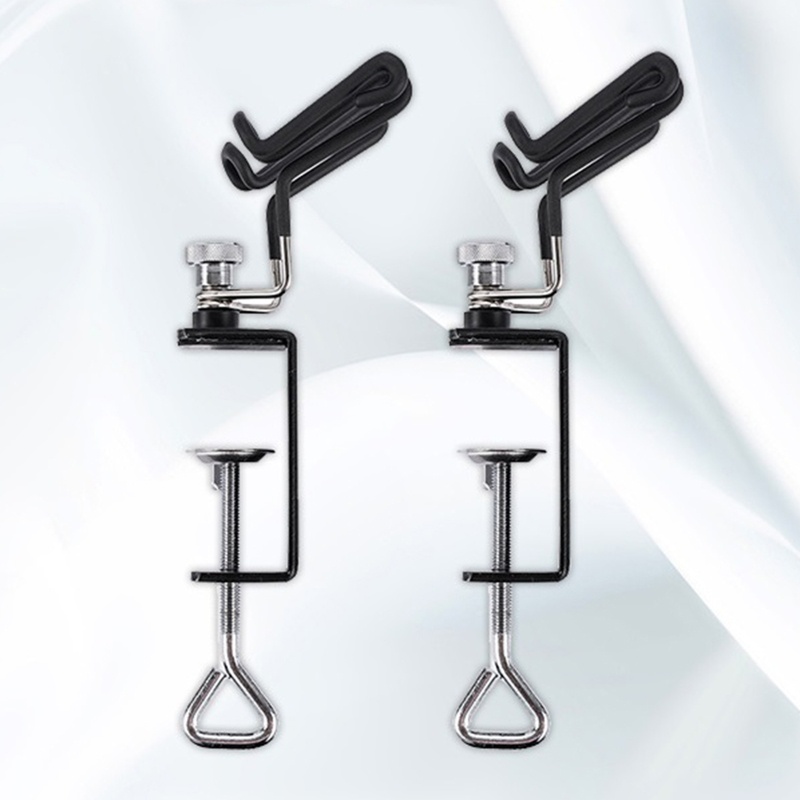 Giá Đỡ Cọ Trang Điểm Hai Đầu Bằng Thép Không Gỉ Tiện Lợi Dành Cho Họa Sĩ