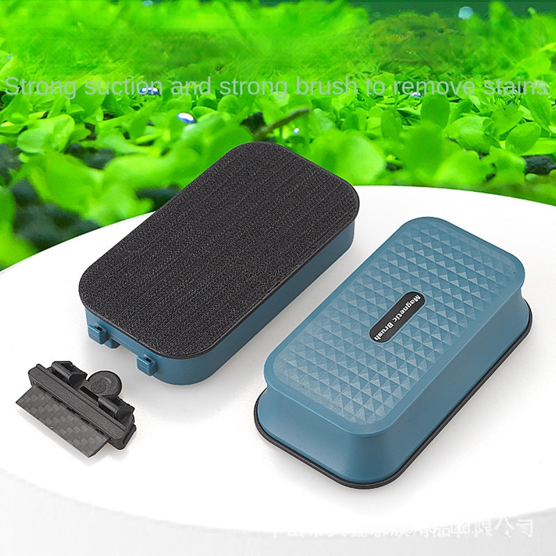 Bàn Chải Vệ Sinh Kính Bể Cá Hai Mặt Từ Tính Siêu Mạnh