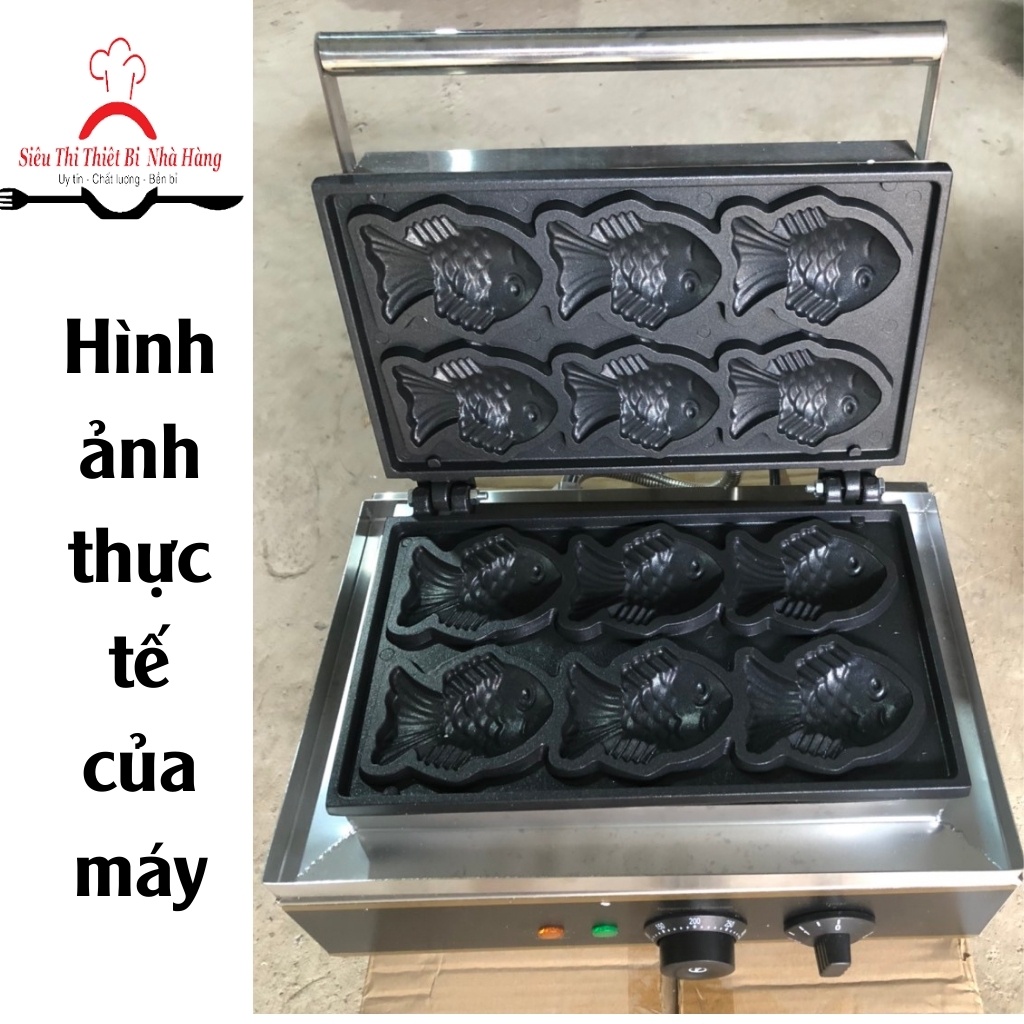 Máy làm BÁNH CÁ  Taiyaki_maynuongbanh
